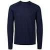 M's Light Merino Jersey Turmaline Navy