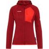 Aenergy Light ML Hooded Jacket Women dark mammut red-mammut red