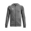Rival Fleece FZ Hoodie-GRY