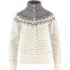 Övik Knit Cardigan W, Chalk White-Flint Grey