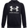 UNDER ARMOUR UA RIVAL FLEECE HOODIE KID, Black