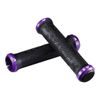 SUPERA DOUBLE LOCK-ON GRIP BLACK/PURPLE