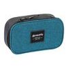 Pencil Case XL Petrol Heather/Charcoal Heather