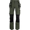 EREBOS Trousers green/black