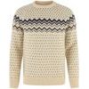 Övik Knit Sweater M Light Beige-Navy