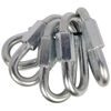 Set 5 Oval Quick Link 8 mm steel