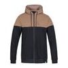 FEZCO HOODY, anthracite/coca mocha