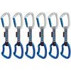 Crag Keylock 10 cm Indicator 6-Pack Quickdraws, silver-ultramarine