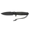 MARAUDEUR PARACORD 550 ® BLACK / SMOOTH BLADE + KYDEX SHEATH SMOOTH