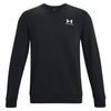 UA Essential Fleece Crew, Black