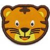 Velcro badge Tiger - yellow
