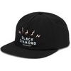 SYNTHETIC SURF HAT Black-Lightning Bolts