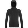 FUSION GRID HOODIE M BLACK - NOIR