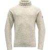 Nansen Wool High Neck, Grey Melange