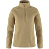 FJÄLLRÄVEN Övik Fleece Half Zip W, Dune Beige