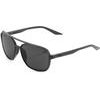 KASIA AVIATOR ROUND - Matte Black - Black Mirror Lens