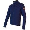 MERINO UPPER pánská mikina celozip deep blue