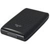Credit Card Case RAZOR Fan - leather Diagonal Carbon Black