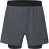CONCURVE 5” 2in1 Shorts Mens lab graphite/black