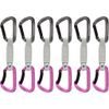 Workhorse Keylock 17 cm 6-Pack Quickdraws grey-pink