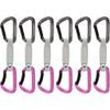 MAMMUT Workhorse Keylock 17 cm 6-Pack Quickdraws grey-pink