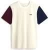 COLORBLOCK BFF TEE TURTLE DOVE/DRESS BLUES