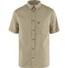 Övik Travel Shirt SS M Sand Stone