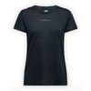 Pure T-shirt W Black/Hibiscus