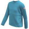 MERINO UPPER traveller dětská mikina mint blue