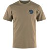 FJÄLLRÄVEN Walk With Nature T-shirt M, Suede Brown