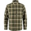 Värmland Heavy Flannel Shirt M, Green-Deep Forest