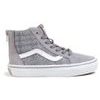 SK8-Hi Zip GLITTER GUNMETAL