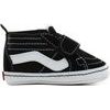 IN SK8-HI CRIB BLACK/TRUE WHITE