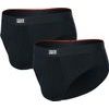 VIBE XTRA SC BRIEF FLY 2PK, black