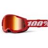 STRATA 2 Goggle Red - Mirror Red Lens