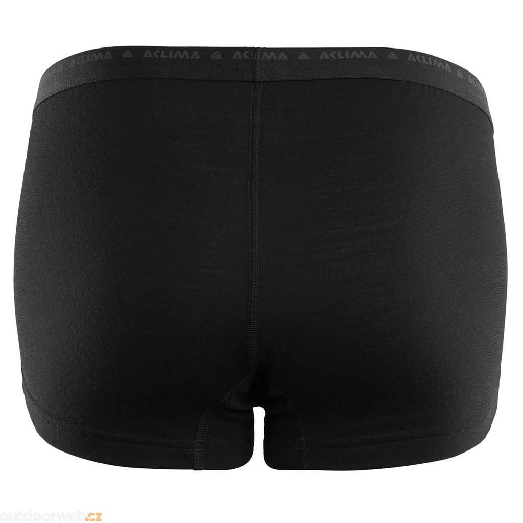 LightWool Shorts/Hipster, Woma Jet Black - Women's panties - ACLIMA - 35.79  €