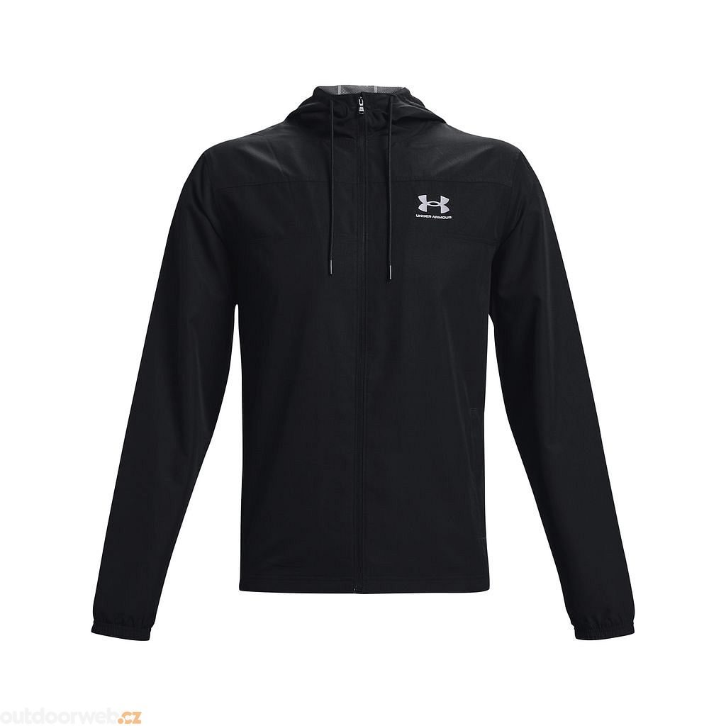  UA SPORTSTYLE WINDBREAKER, Black - men's jacket - UNDER  ARMOUR - 44.33 € - outdoorové oblečení a vybavení shop