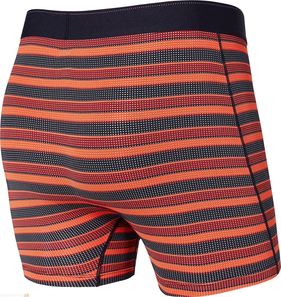 QUEST BOXER BRIEF FLY red solar stripe