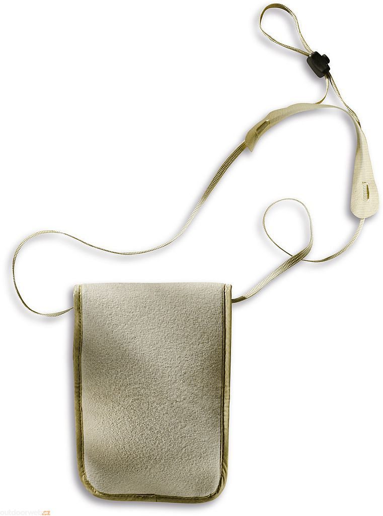 Skin Neck Pouch, natural - pouch with neck strap