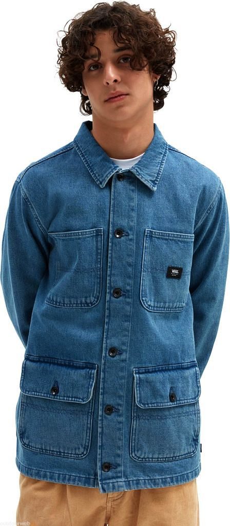 DRILL DENIM JACKET STONEWASH/BLUE - men's jacket - VANS - 83.62 €