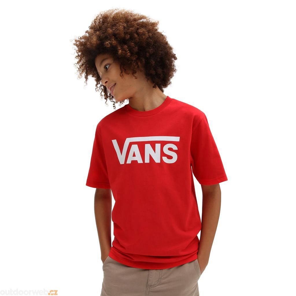 BY VANS CLASSIC BOYS TRUE RED-WHITE - tričko chlapecké - VANS - 19.94 €