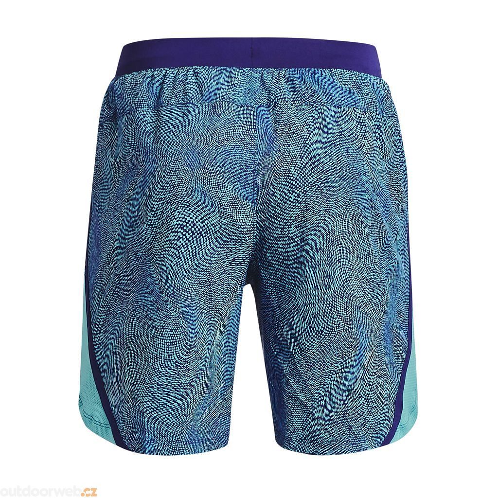 Outdoorweb.eu - LAUNCH 7'' PRINTED SHORT, blue - men's running shorts ...
