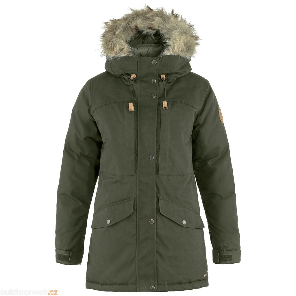 Singi Down Jacket W, Deep Forest - women's thermal jacket - FJÄLLRÄVEN -  635.34 €