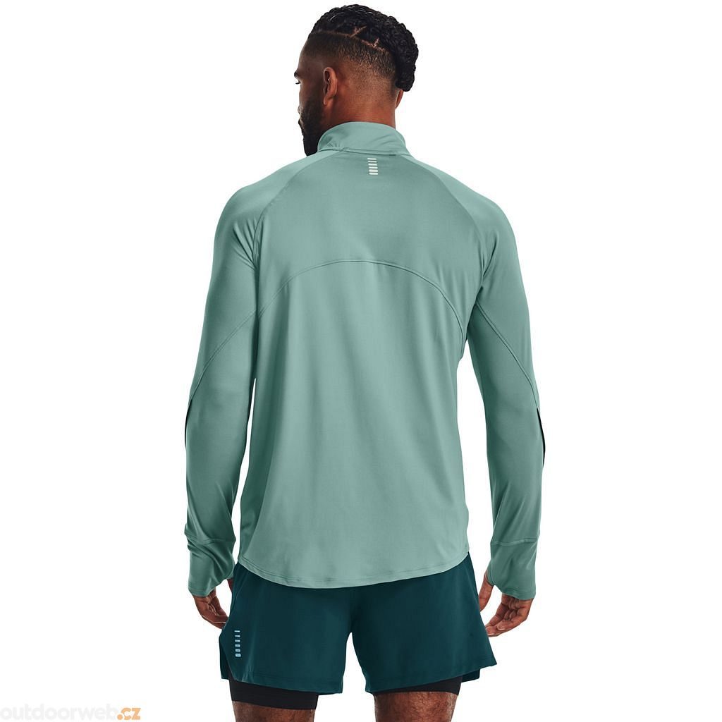  UA QUALIFIER RUN 2.0 HZ, Green - men's running sweatshirt - UNDER  ARMOUR - 49.65 € - outdoorové oblečení a vybavení shop