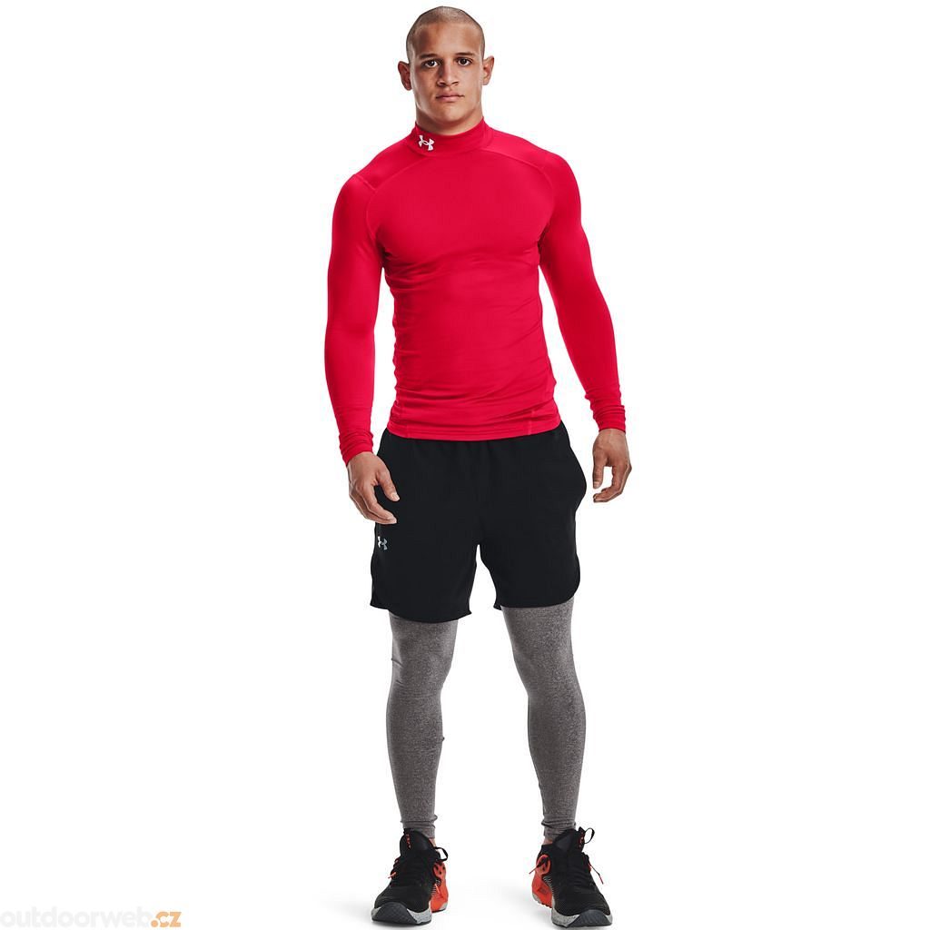  UA CG Armour Leggings, White - men's compression leggings - UNDER  ARMOUR - 42.51 € - outdoorové oblečení a vybavení shop