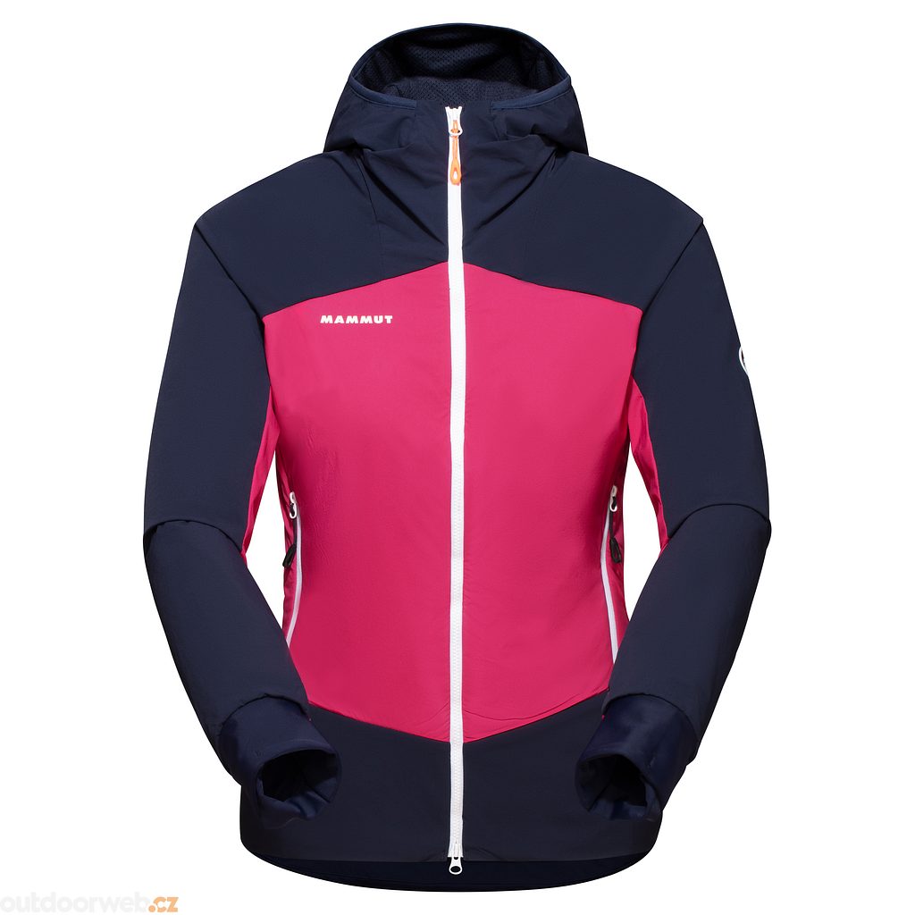 Taiss IN Hybrid Hooded Jacket Women, pink-marine - Women's jacket - MAMMUT  - 188.33 €