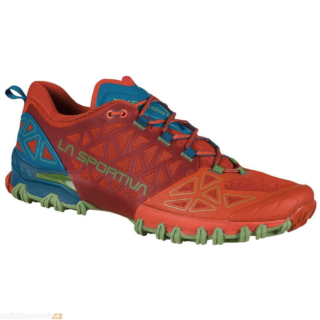 Outdoorweb.eu Bushido II Saffron Kale Men s running shoes