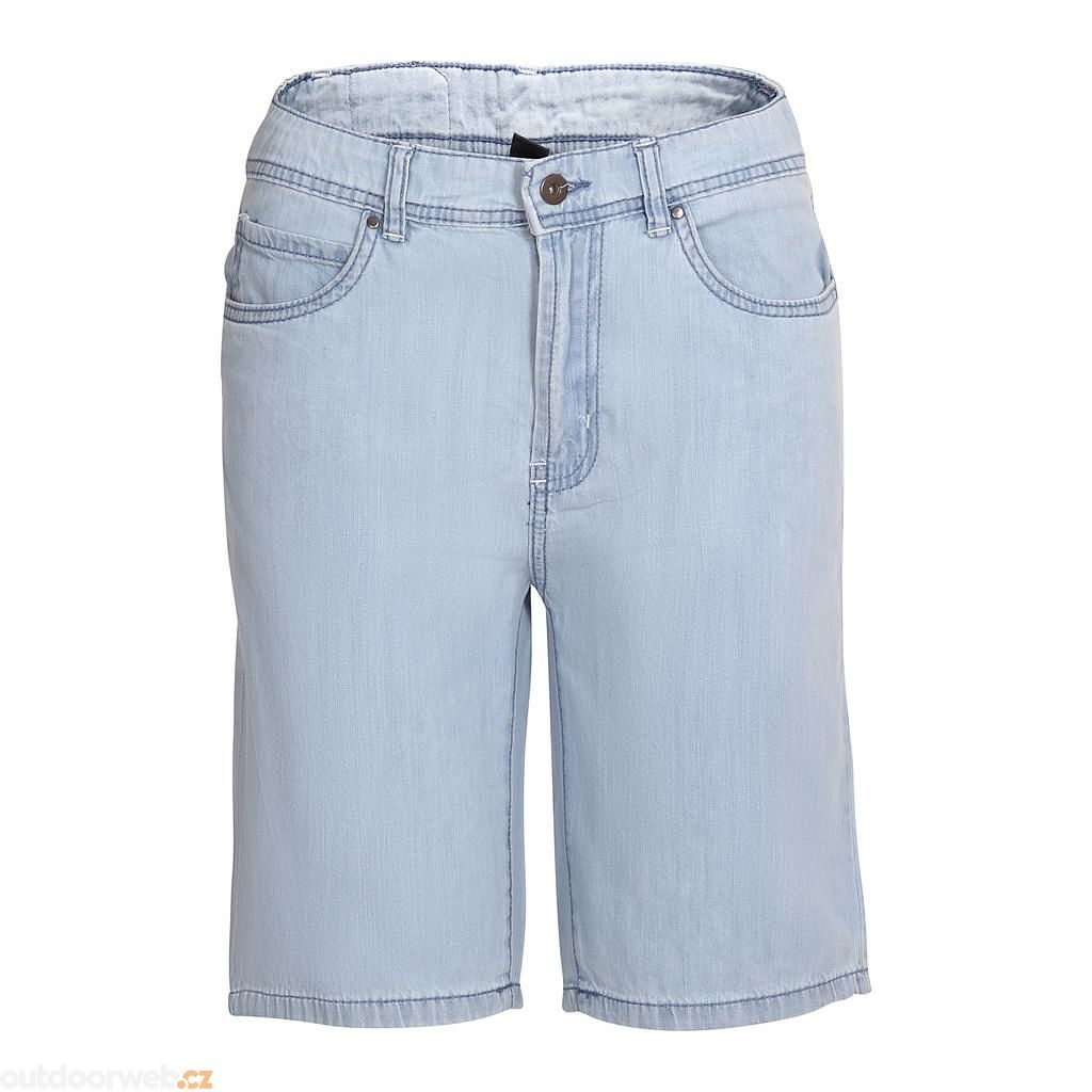 SAUGER dk.metal blue - Pánské jeansové kraťasy - NAX - 399 Kč