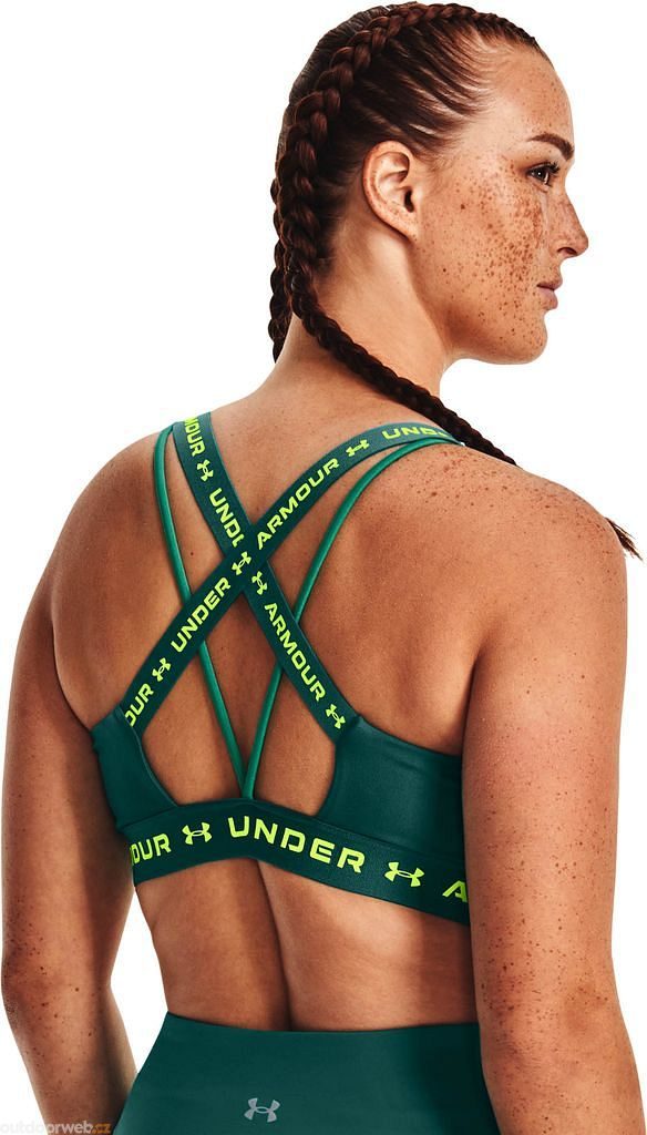  UA Crossback Low -GRN - sports bra - UNDER ARMOUR - 27.59 €  - outdoorové oblečení a vybavení shop