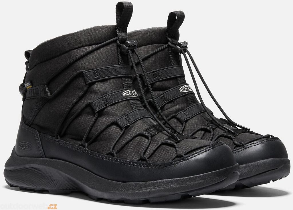 UNEEK SNK CHUKKA II WP W, black/black - obuv městká vysoká dámská - KEEN -  2 799 Kč